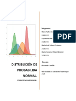 Solución Del Ejercicios de Distribución Normal