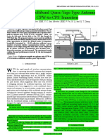 Design of A Multiband Quasi-Yagi-Type Antenna With CPW-to-CPS Transition