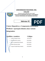 Segundo Informe Dispositivos