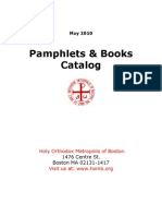 Pamphlets and Books Catalog