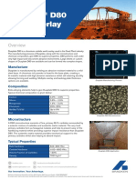 Duaplate D80 Weld Overlay: Manufacture