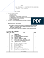 Schedule of EEE-305