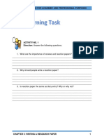 Chapter 5 - Learning Task