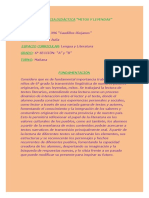 Secuencia Didactica de Lengua y Literatura - Octubre-2020