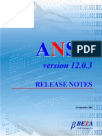 Ansa v12.0.3 Release Notes