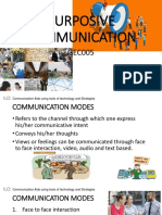 Purposive Communication 8-1