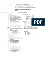 RC 1 Course Outline