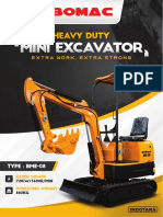 Katalog Mini Excavator BME-08