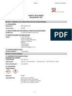 Safety Data Sheet Brushbond TGP: Revision Date: 04/10/2019 Revision: 9 Supersedes Date: 09/05/2019