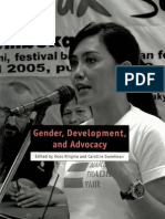 Gender, Development, and Advocacy