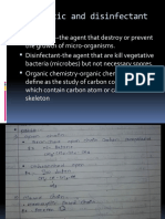 Antiseptic and Disinfectant PPT PC