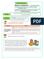 La Solución de Conflictos Como Una Propuesta para La Convivencia-Personal Social