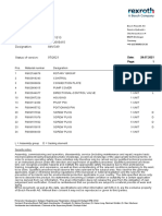 Spare Parts List: 90031310 R902005415 Drawing: Serial Number