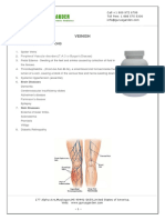 Veinish: Traditional Indications