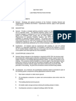 LIGHTNING PROTECTION - Specification PDF