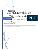 Cuadernillo 1er Periódo. 3° Grado.