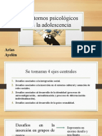 Trastornos Psicológicos en La Adolescencia