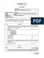 Assignment: Explain 7Ps of Service Marketing Mix Elaborate The Characteristics of Services