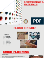 Floor and Floor Finishes - Group2