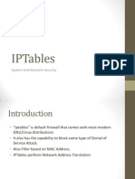 Iptables: System and Network Security