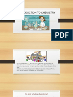 Introduction To Chemistry