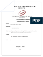 "La Prisión Preventiva Prevista en El D. Leg. #1513, Como Parte de Las Medidas para El Deshacinamiento de Los Penales Ante La COVID-19"-Flor Sandoval