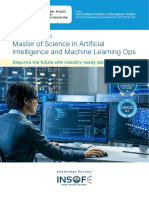 Master of Science in Artificial Intelligence and Machine Learning Ops