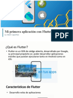 Mi Primera Aplicación Con Flutter - Dart