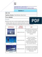 Reporte #1 - Laboratorio - QUÍMICA 1 - 2020 - 10