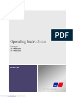 Operating Instructions: Gas Engine 12 V 4000 Lx4 16 V 4000 Lx4