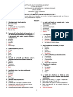 2 - Examen Presocraticos Formato Original Con Respuestas para El Profesor