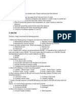 FABM 2 Module 4 Exercises Statement of Cash Flow