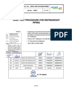 Leak Test Procedure