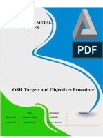 ASMI-OSHMS-PR-02 - Targets and Objectives Procedure