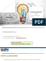 Sustainability (?) : Construction Technology 2021/2022