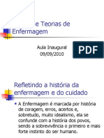 História e Teorias de Enfermagem (Slide)