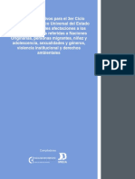 Informes Alternativos para El 3er Ciclo Del Examen Peridico Universal Del Estado de Chile. Cdh.12.09.2018