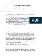 Abordaje de La Sexualidad en La Adolescencia