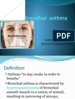 Bronchial Asthma: Sudhakar Lakavath Dept - Of.Pharmacology