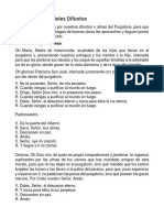 Novena Por Los Fieles Difuntos y Rosario para Los Días Lunes y Sábados