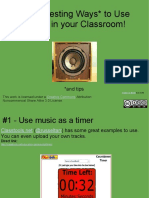 30 Interesting Ways To Use Audio in Your Classroom