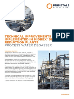 Midrex Process Water Degasser