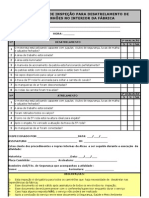 Check List de Inspeção Desatrelamento