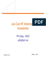 Low Cost HF Antennas & Accessories: Phil Salas - AD5X