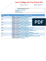 Programmation Cyclique Hanball