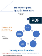 Investigación Formativa