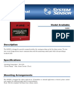 MCP M400K System Sensor