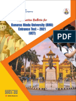 FINAL BHU UET Information Bulletin 2021