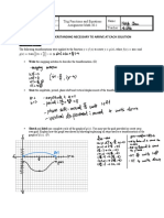 Trig Functions and Equations Assignment WR