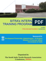 Sitra'S International Training Programme-2018